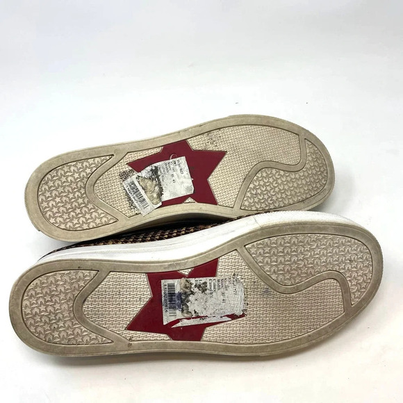 ASH Jam Houndstooth Check Pony Hair‎ Platform Sneaker Size 41 / US 10 - Picture 8 of 11